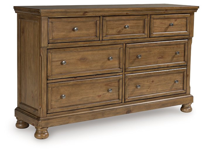 Feddinger Dresser and Mirror - Watson's 87 Furniture (Middlefield,OH)