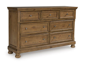Feddinger Dresser and Mirror - Watson's 87 Furniture (Middlefield,OH)