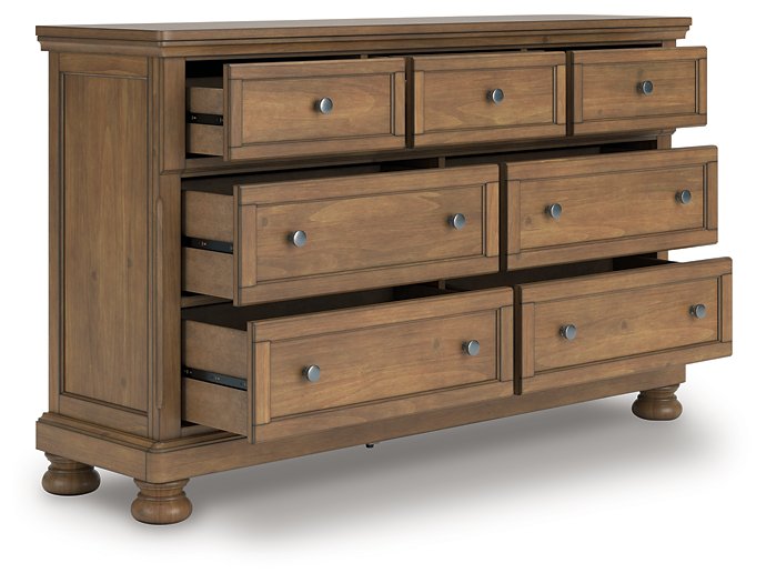 Feddinger Dresser and Mirror - Watson's 87 Furniture (Middlefield,OH)