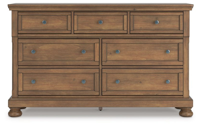 Feddinger Dresser and Mirror - Watson's 87 Furniture (Middlefield,OH)