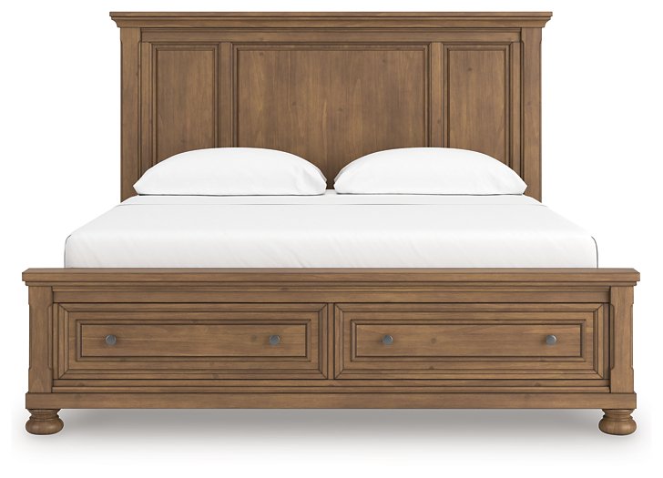 Feddinger Panel Storage Bed - Watson's 87 Furniture (Middlefield,OH)