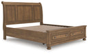 Feddinger Panel Storage Bed - Watson's 87 Furniture (Middlefield,OH)