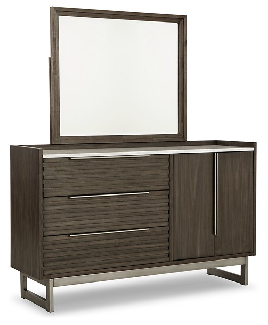 Arkenton Dresser and Mirror - Watson's 87 Furniture (Middlefield,OH)