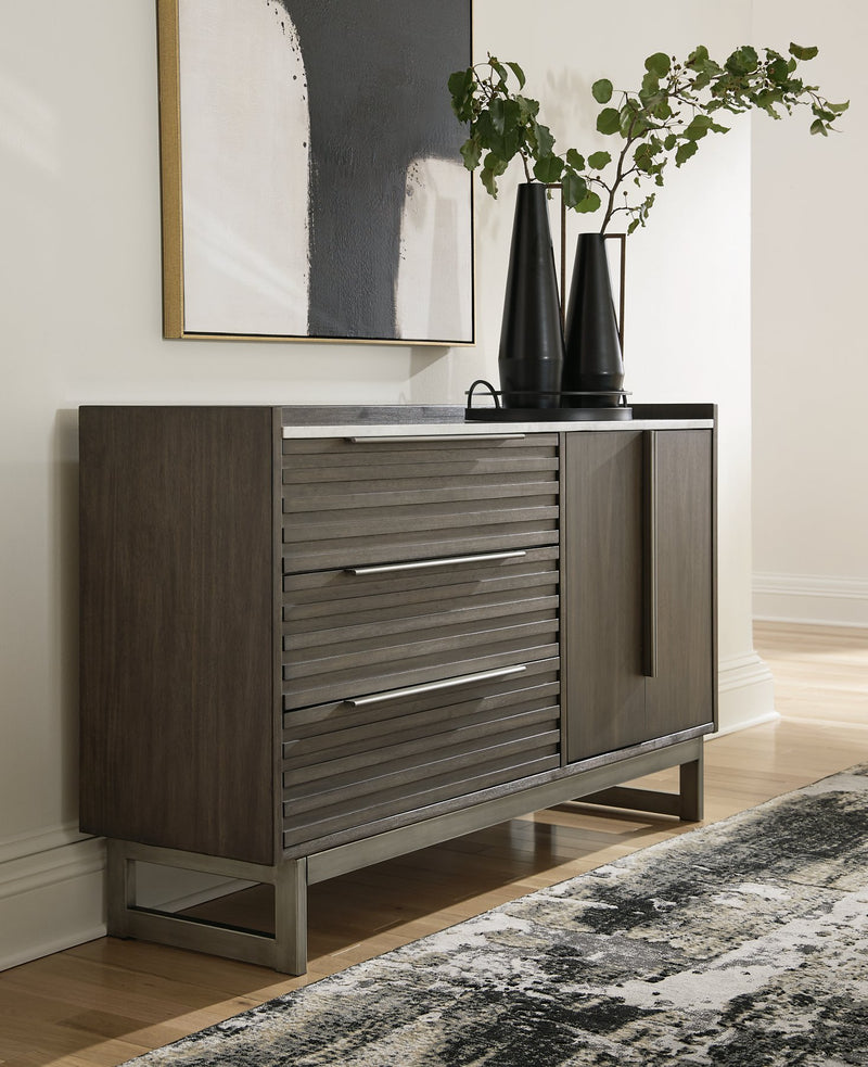 Arkenton Dresser and Mirror - Watson's 87 Furniture (Middlefield,OH)
