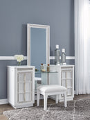 Chalanna Vanity with Mirror - Watson's 87 Furniture (Middlefield,OH)