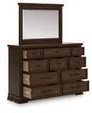 Taffenbrook Dresser and Mirror - Watson's 87 Furniture (Middlefield,OH)