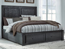 Foyland Panel Storage Bed - Watson's 87 Furniture (Middlefield,OH)