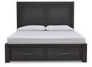 Foyland Panel Storage Bed - Watson's 87 Furniture (Middlefield,OH)