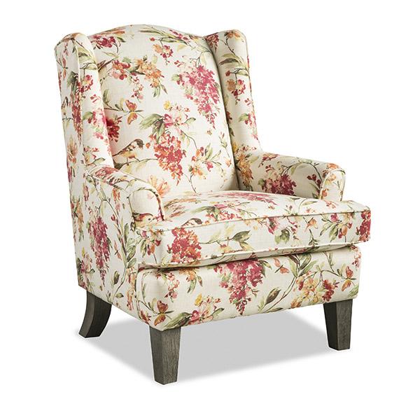 ANDREA WING CHAIR- 0170R - Watson's 87 Furniture (Middlefield,OH)