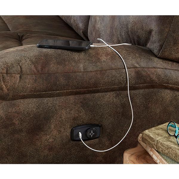 ARIAL COLLECTION POWER RECLINING CONVERSATION SOFA- U660RP4 - Watson's 87 Furniture (Middlefield,OH)