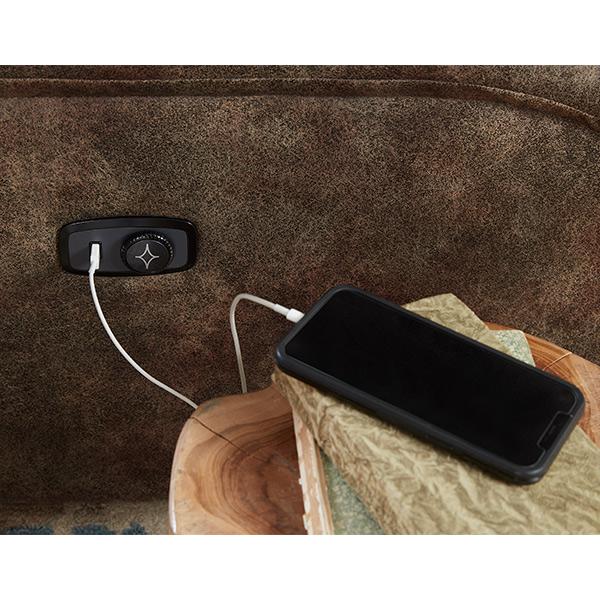 ARIAL COLLECTION POWER RECLINING CONVERSATION SOFA- U660RP4 - Watson's 87 Furniture (Middlefield,OH)