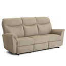 CAITLIN COLLECTION LEATHER POWER HEAD TILT RECLINING SOFA- S420CZ4