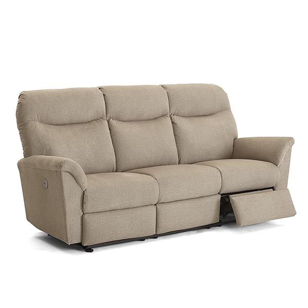 CAITLIN COLLECTION LEATHER POWER HEAD TILT RECLINING SOFA- S420CZ4 - Watson's 87 Furniture (Middlefield,OH)