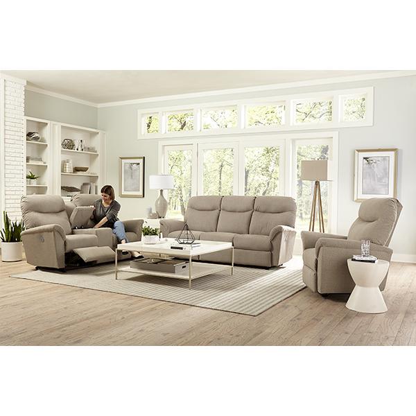 CAITLIN COLLECTION LEATHER RECLINING SOFA- S420CA4