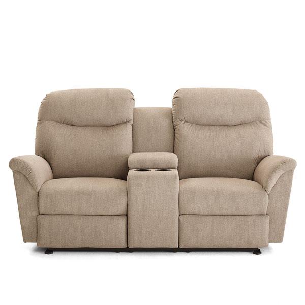 CAITLIN LOVESEAT LEATHER SPACE SAVER LOVESEAT- L420CA4