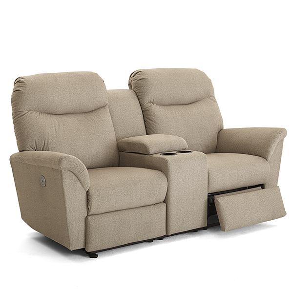 CAITLIN COLLECTION LEATHER POWER HEAD TILT RECLINING SOFA- S420CZ4 - Watson's 87 Furniture (Middlefield,OH)