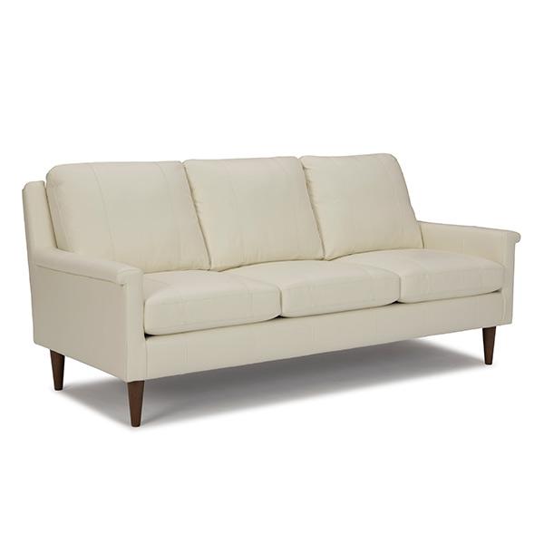 DACEY COLLECTION LEATHER STATIONARY SOFA- S11BNLU