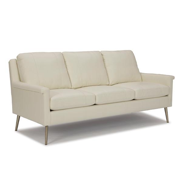 DACEY COLLECTION LEATHER STATIONARY SOFA- S11BNLU - Watson's 87 Furniture (Middlefield,OH)