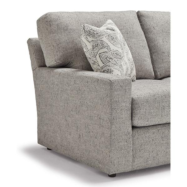DOVELY COLLECTION STATIONARY SOFA W/2 PILLOWS- S25 - Watson's 87 Furniture (Middlefield,OH)