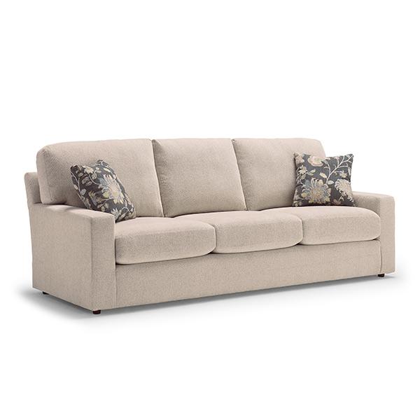 DOVELY COLLECTION STATIONARY SOFA W/2 PILLOWS- S25 - Watson's 87 Furniture (Middlefield,OH)