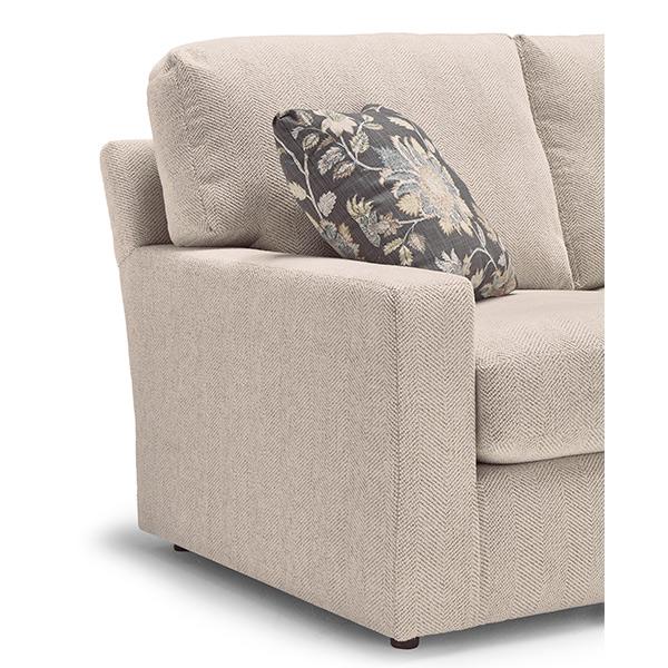DOVELY COLLECTION STATIONARY SOFA W/2 PILLOWS- S25 - Watson's 87 Furniture (Middlefield,OH)