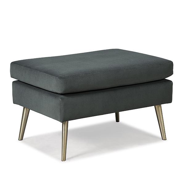 F10 LEATHER OTTOMAN- F10RLU