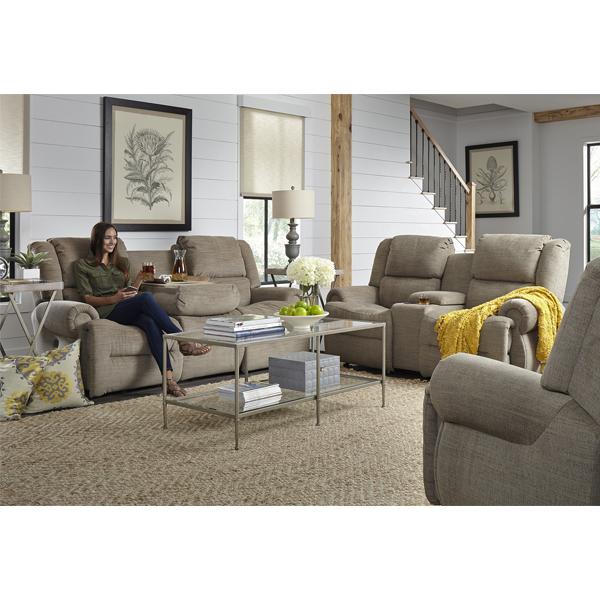 GENET COLLECTION LEATHER POWER RECLINING SOFA W/ FOLD DOWN TABLE- S960CZ4 - Watson's 87 Furniture (Middlefield,OH)