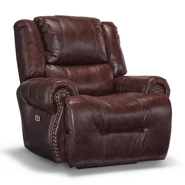 GENET LEATHER ROCKER RECLINER- 9N67LU - Watson's 87 Furniture (Middlefield,OH)