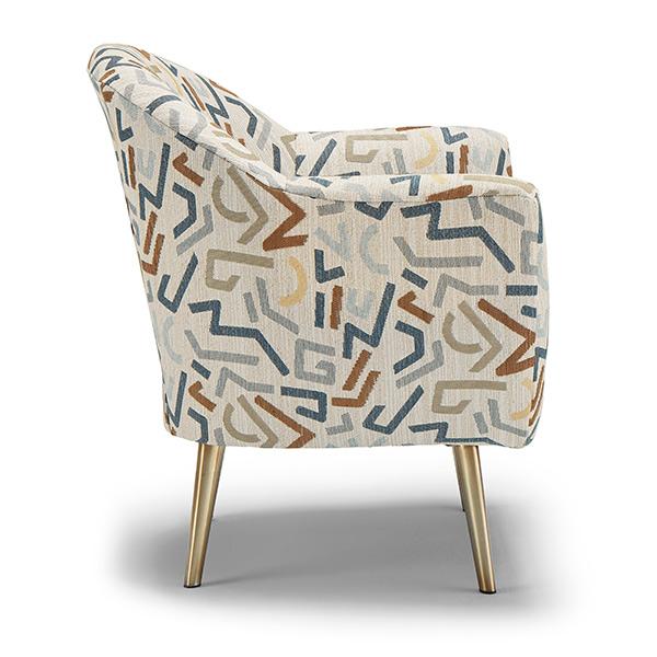 KISSLY ACCENT CHAIR- 4510BN - Watson's 87 Furniture (Middlefield,OH)