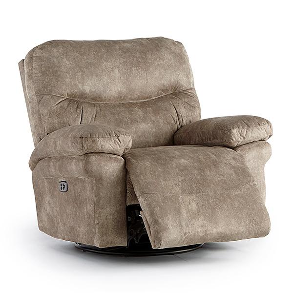 LEYA POWER HEAD TILT SWIVEL GLIDER RECLINER- 6MZ75