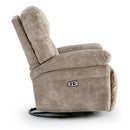 LEYA POWER HEAD TILT SWIVEL GLIDER RECLINER- 6MZ75