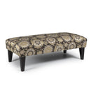 LINETTE BENCH OTTOMAN W/2 PILLOWS- 9950DW2P