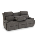 O'NEIL COLLECTION RECLINING SOFA W/ FOLD DOWN TABLE- S920RA4