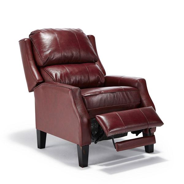 PAULEY LEATHER POWER HIGH LEG RECLINER- 3LP50RLU