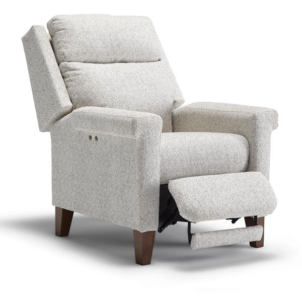 PRIMA LEATHER POWER HIGH LEG RECLINER- 3LP40DWLU - Watson's 87 Furniture (Middlefield,OH)