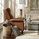 PRIMA LEATHER POWER HEAD TILT HIGH LEG RECLINER - 3LZ40ELU