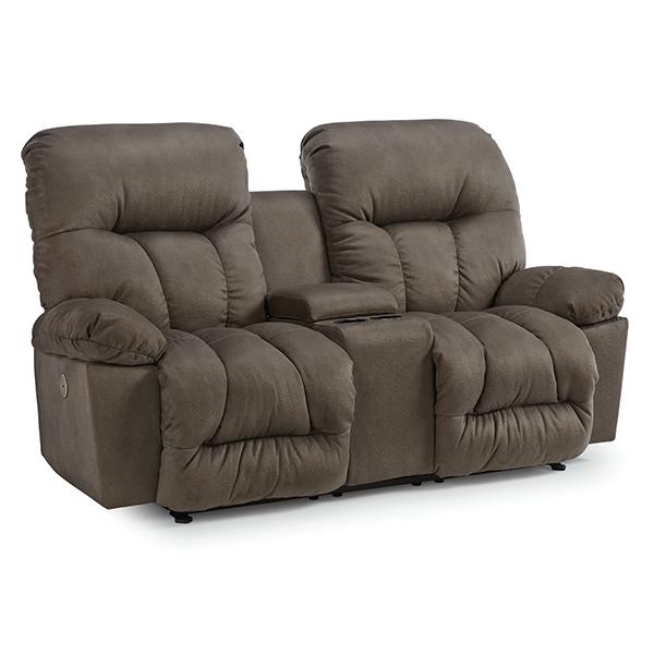 RETREAT LOVESEAT LEATHER POWER ROCKING CONSOLE LOVESEAT- L800CQ7 - Watson's 87 Furniture (Middlefield,OH)