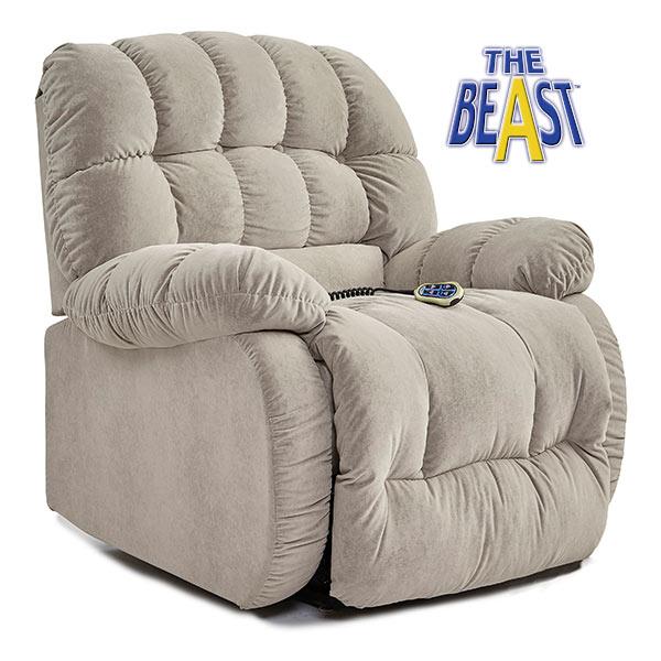 ROSCOE BEAST ROCKER RECLINER - 9B27 - Watson's 87 Furniture (Middlefield,OH)