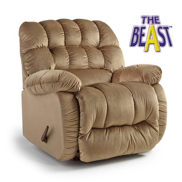 ROSCOE BEAST ROCKER RECLINER - 9B27 - Watson's 87 Furniture (Middlefield,OH)