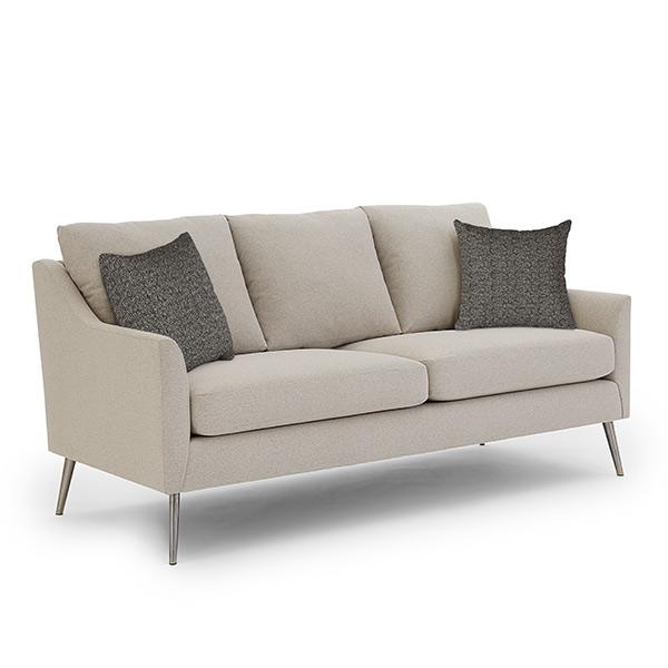 SMITTEN COLLECTION STATIONARY SOFA W/2 PILLOWS- S30R - Watson's 87 Furniture (Middlefield,OH)