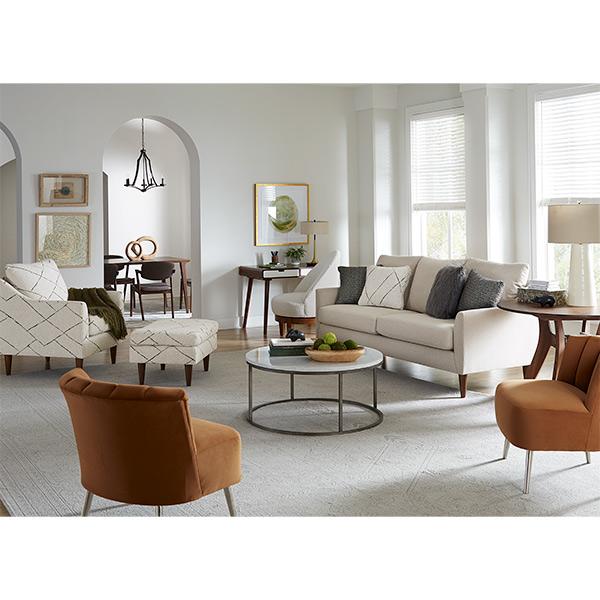 SMITTEN COLLECTION STATIONARY SOFA W/2 PILLOWS- S30R - Watson's 87 Furniture (Middlefield,OH)