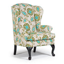 SYLVIA QUEEN ANNE WING CHAIR- 0710R