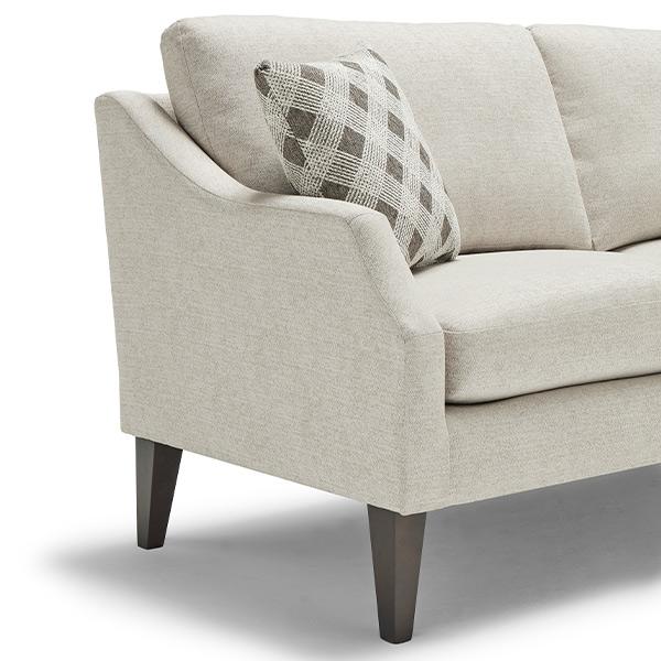SYNDICATE COLLECTION STATIONARY SOFA W/2 PILLOWS- S32R - Watson's 87 Furniture (Middlefield,OH)
