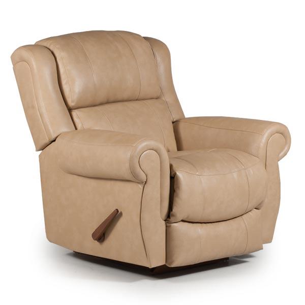 TERRILL LEATHER ROCKER RECLINER- 8N77LU - Watson's 87 Furniture (Middlefield,OH)