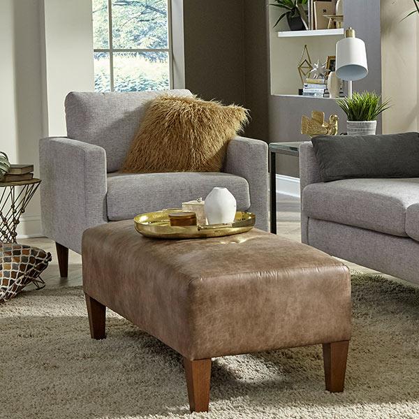 TRAFTON LEATHER CLUB CHAIR- C10BG - Watson's 87 Furniture (Middlefield,OH)