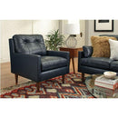 TREVIN LEATHER CLUB CHAIR- C38ELU
