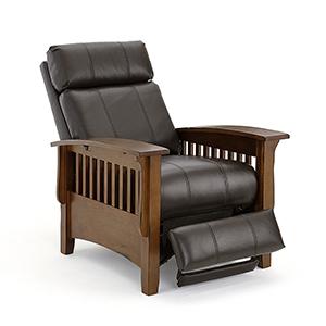 TUSCAN LEATHER HIGH LEG RECLINER - 2L20DPLU - Watson's 87 Furniture (Middlefield,OH)