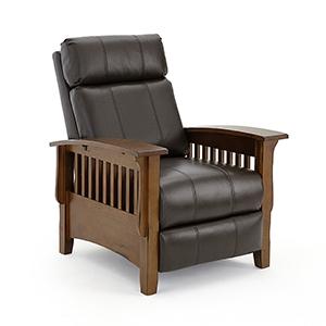 TUSCAN LEATHER HIGH LEG RECLINER - 2L20DPLU