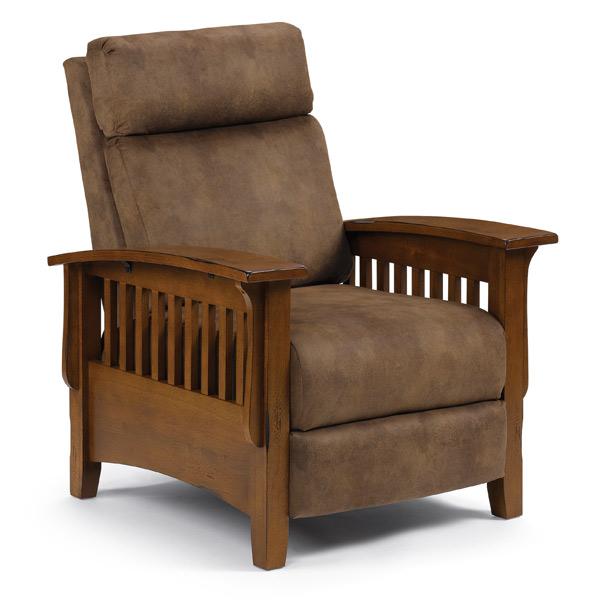 TUSCAN LEATHER HIGH LEG RECLINER - 2L20DPLU image