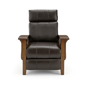 TUSCAN LEATHER HIGH LEG RECLINER - 2L20DPLU - Watson's 87 Furniture (Middlefield,OH)